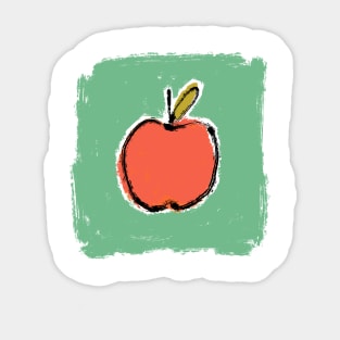 Apple for the Teacher Sticker